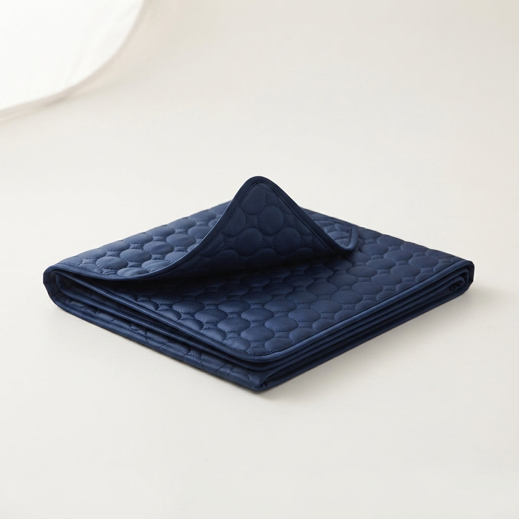 Pawsper ChillCalm™ Ice-Silk Cooling Mat — Gel-Free Cooling for Dogs & Cats