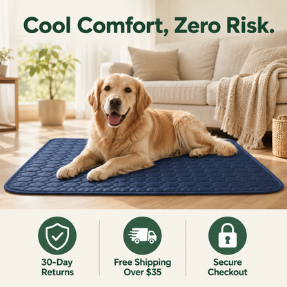 Cool comfort zero risk - returns, shipping, secure checkout